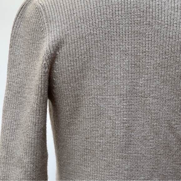 Abercrombie & Fitch Soft A&F Collection Cardigan Longline Tie Front Beige XS - Picture 5 of 9